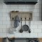 Flash Furniture 24" Weathered Wall Mount Shelf with Hanging Hooks HFKHD-GDIS-CRE8-142315-GG - alternate 5